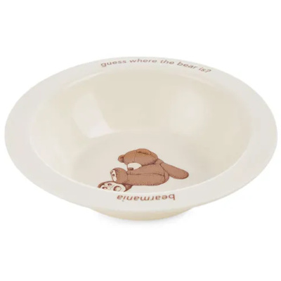 Тарелка глубокая для кормления Happy Baby 15016 bear